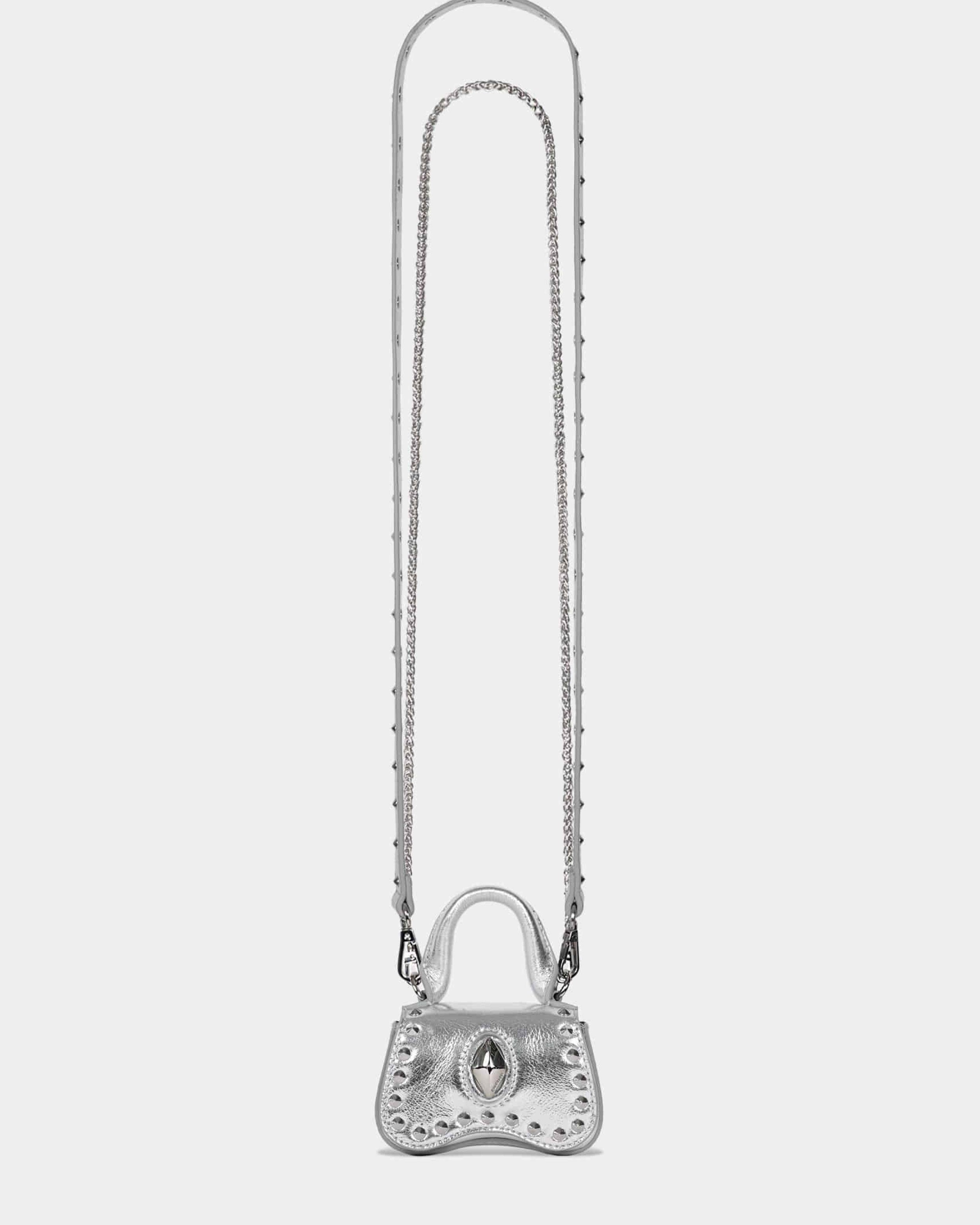 Badblood Ellipse Symbol Cranky Mini Nut Bag Silver