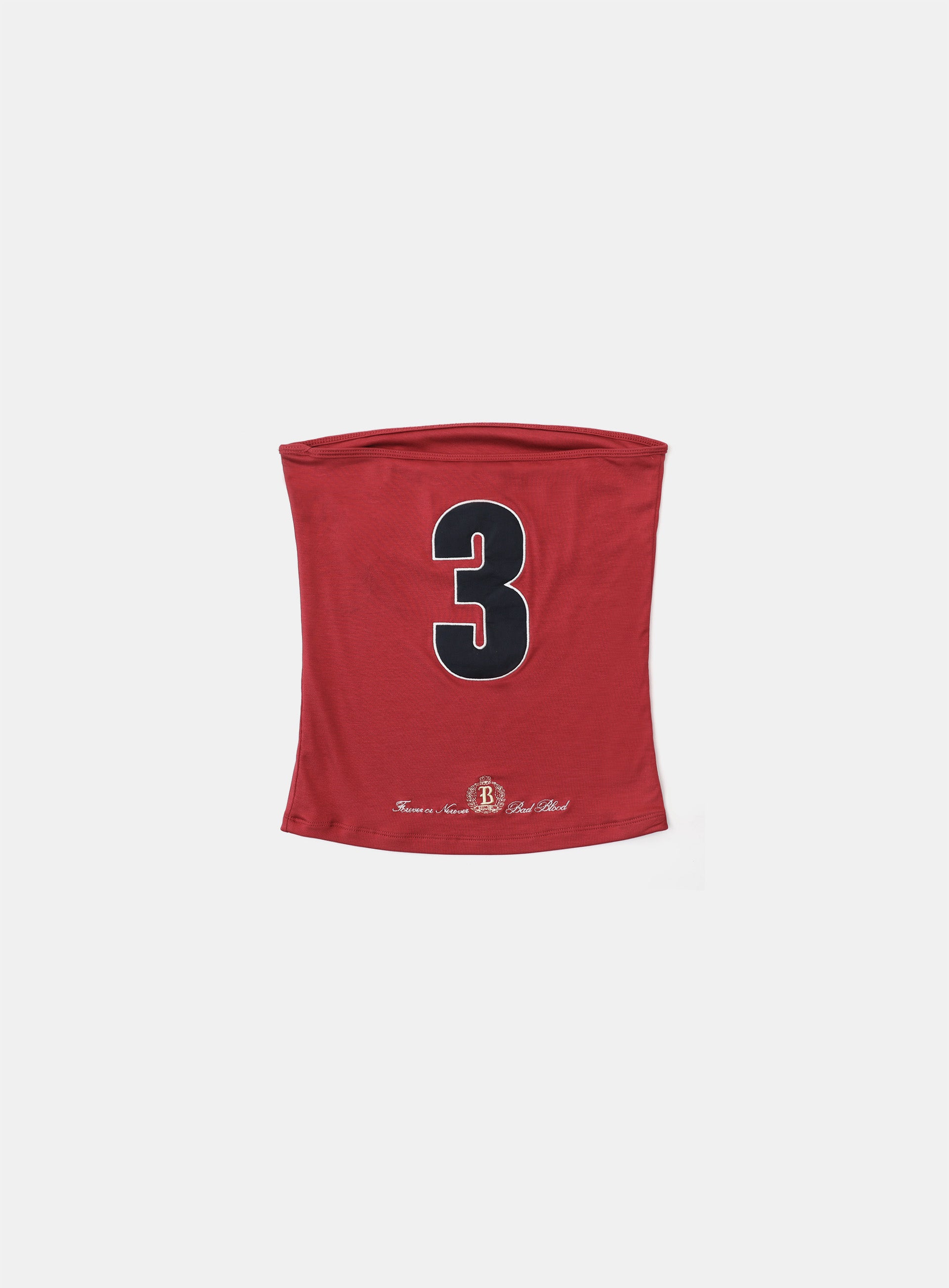 Badblood Classic Logo Tube Top - Red