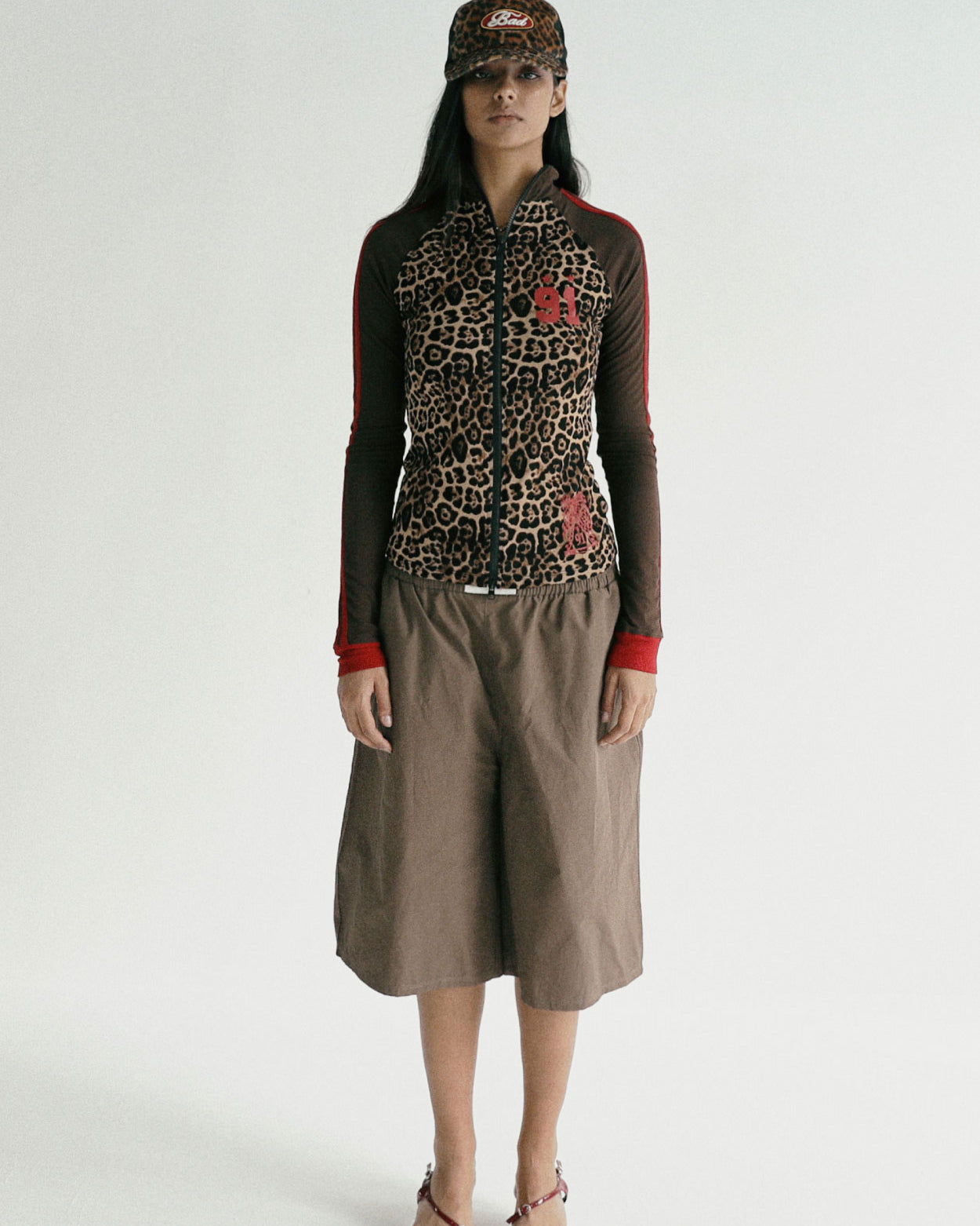 Badblood AJ Easy Bermuda Pants Khaki Brown