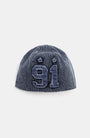 Badblood Rusty Denim Beanie Blue
