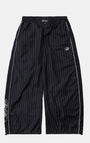 Badblood Dark Classic Pinstripe Track Pants Navy