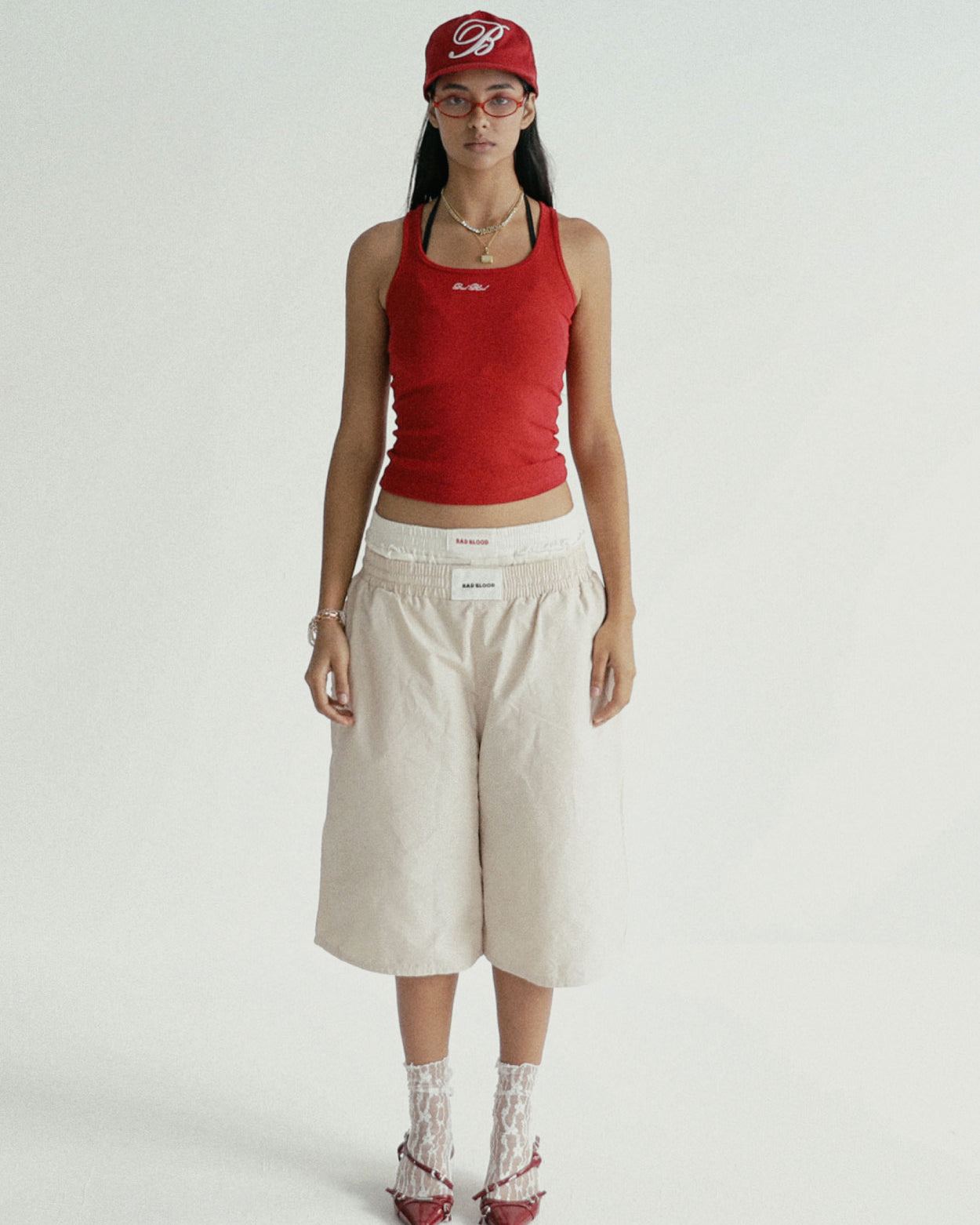 Badblood AJ Easy Bermuda Pants Sand