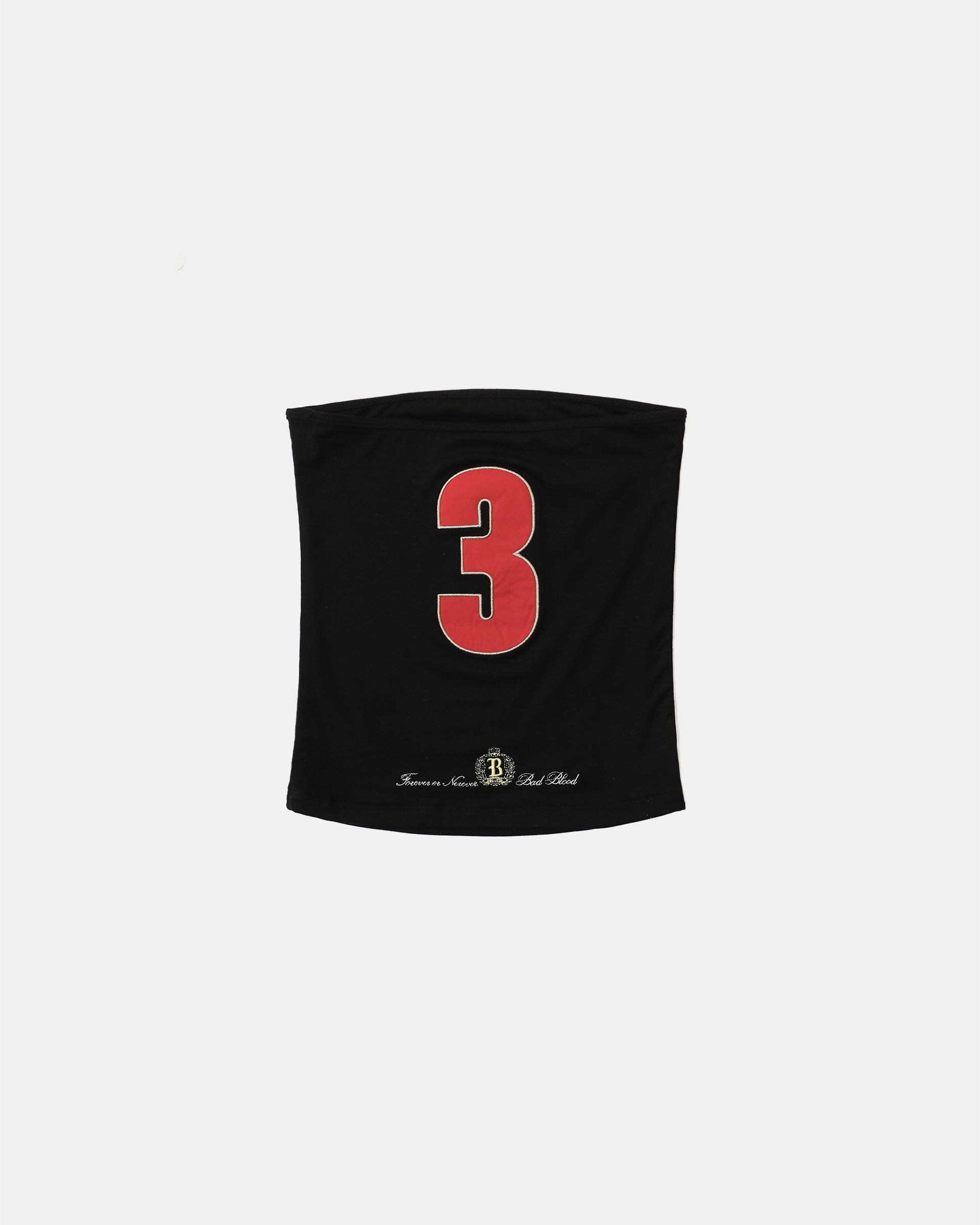 Badblood Classic Logo Tube Top - Black
