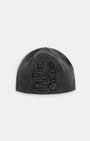 Badblood Rusty Denim Beanie Black