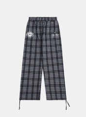 Badblood Classic Check 2 Way Jogger Trousers - Black