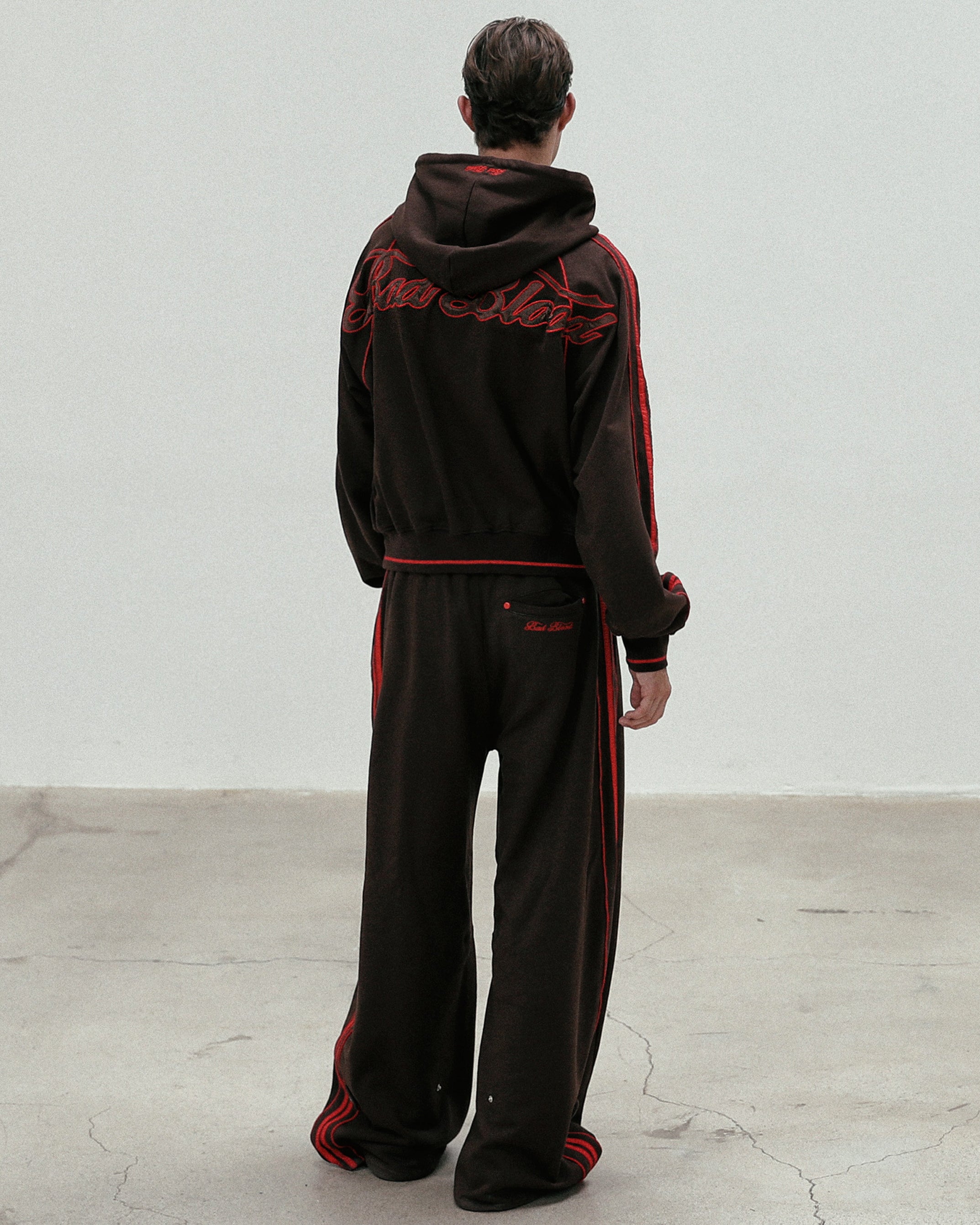 Badblood Billy Hood Zip-Up - Chocolate