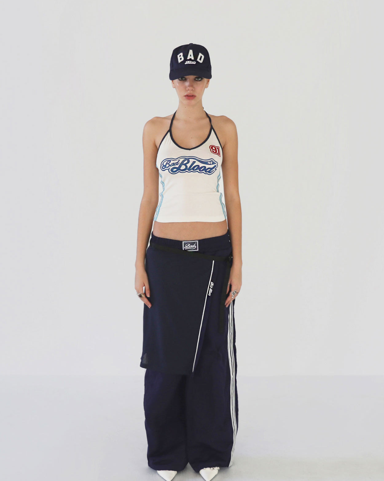Badblood Billy SS Track Pants Navy