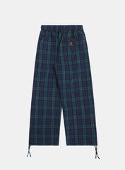 Badblood Classic Check 2 Way Jogger Trousers - Green