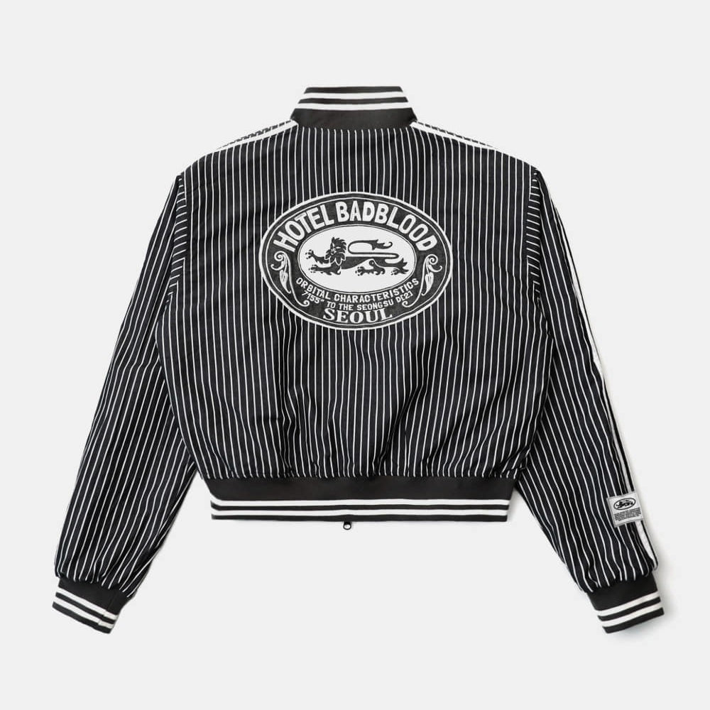 Badblood Reversible Pinstripe Tracksuit Grey