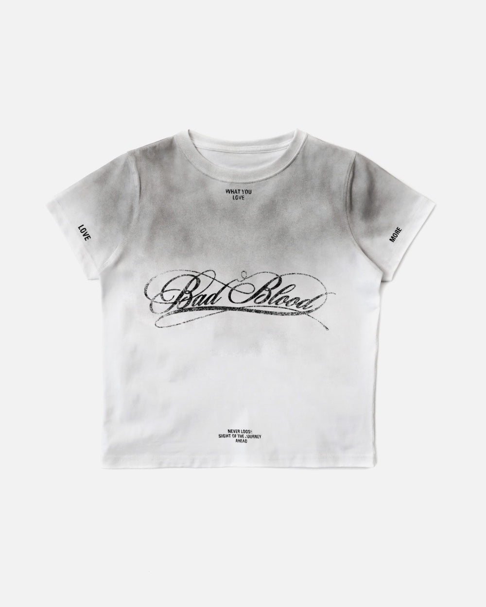 Badblood Dark Classic Dusty T-Shirt White