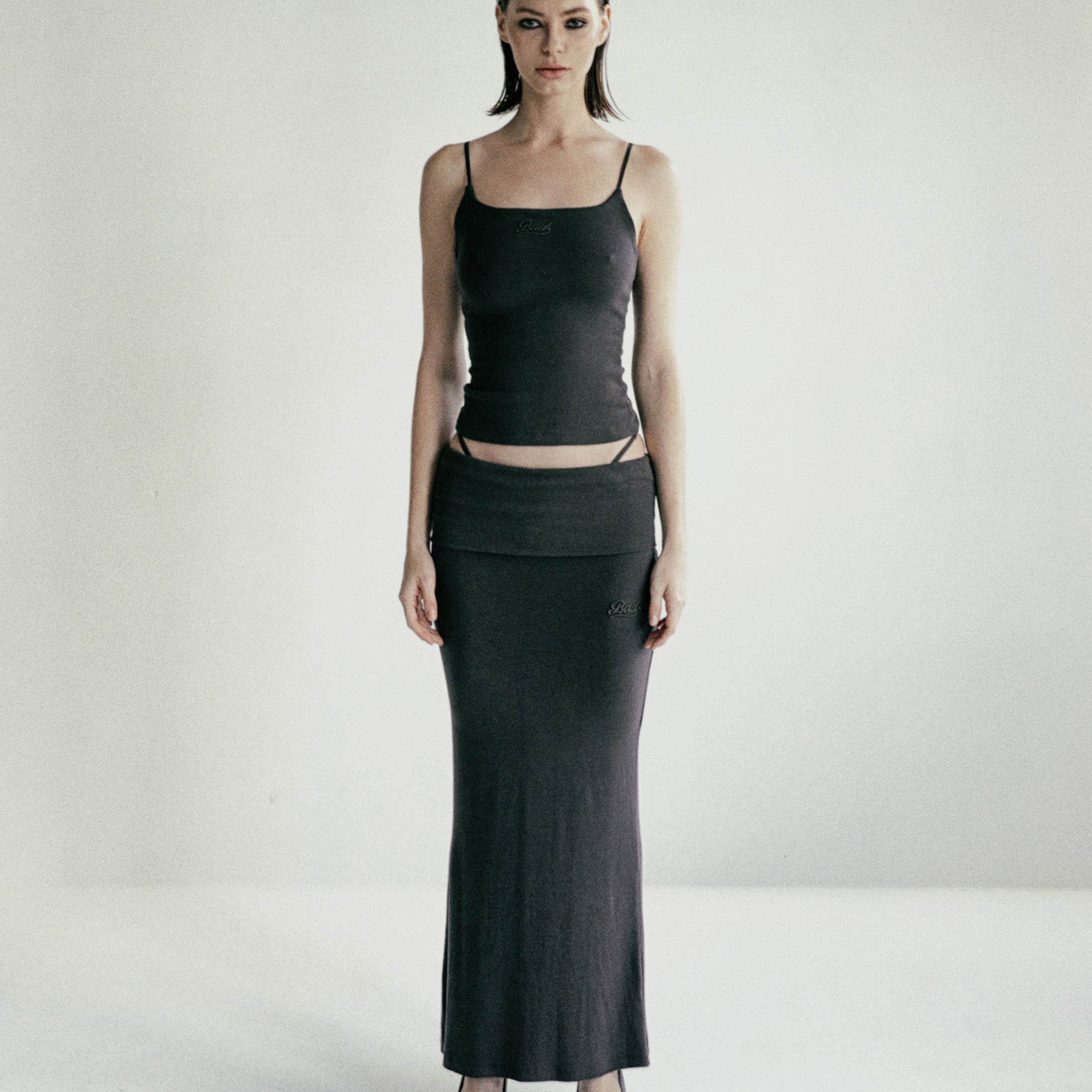 Badblood Beyond Soft Cami Tank - Charcoal