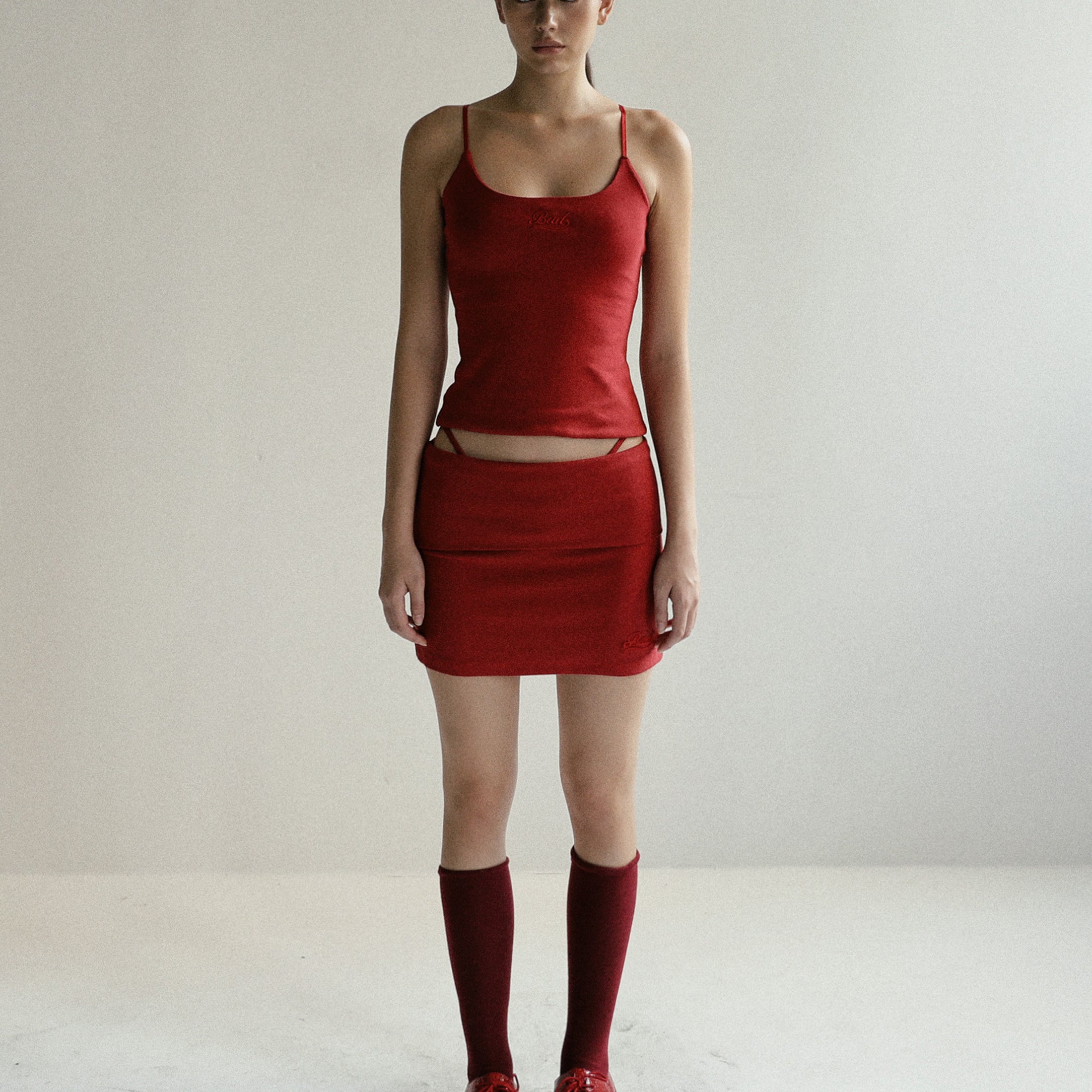 Badblood Beyond Soft Cami Tank - Carmine