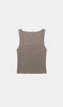 Badblood Beyond Soft Square Neck Tank - Tobacco
