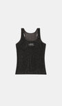 Badblood Mystic Tank Slim Fit Black Leopard