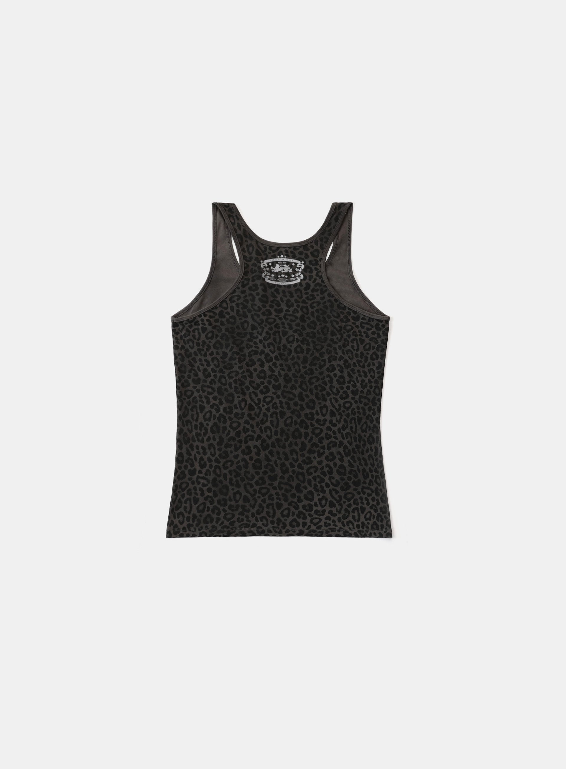 Badblood Mystic Tank Slim Fit Black Leopard