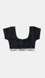 Badblood Classic Logo 1/2 Tee Bra - Dusty Black