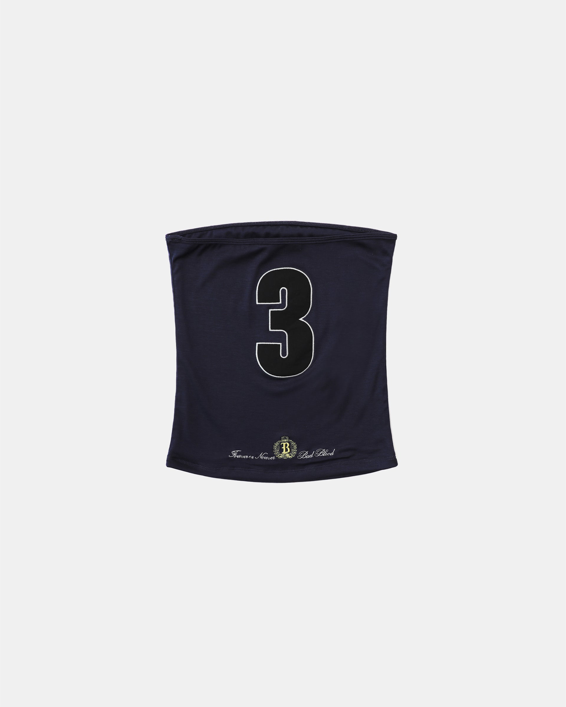 Badblood Classic Logo Tube Top - Navy