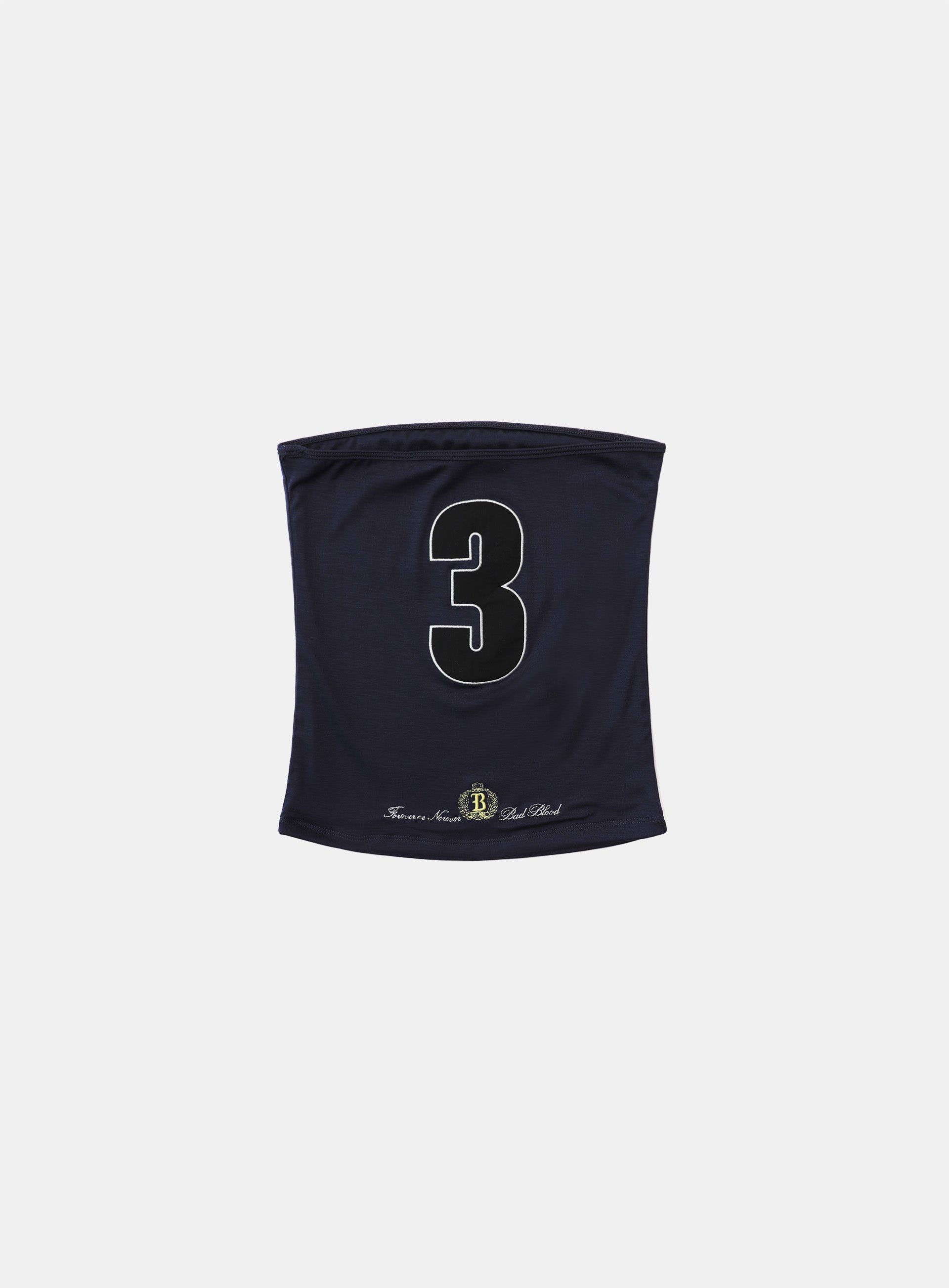 Badblood Classic Logo Tube Top - Navy