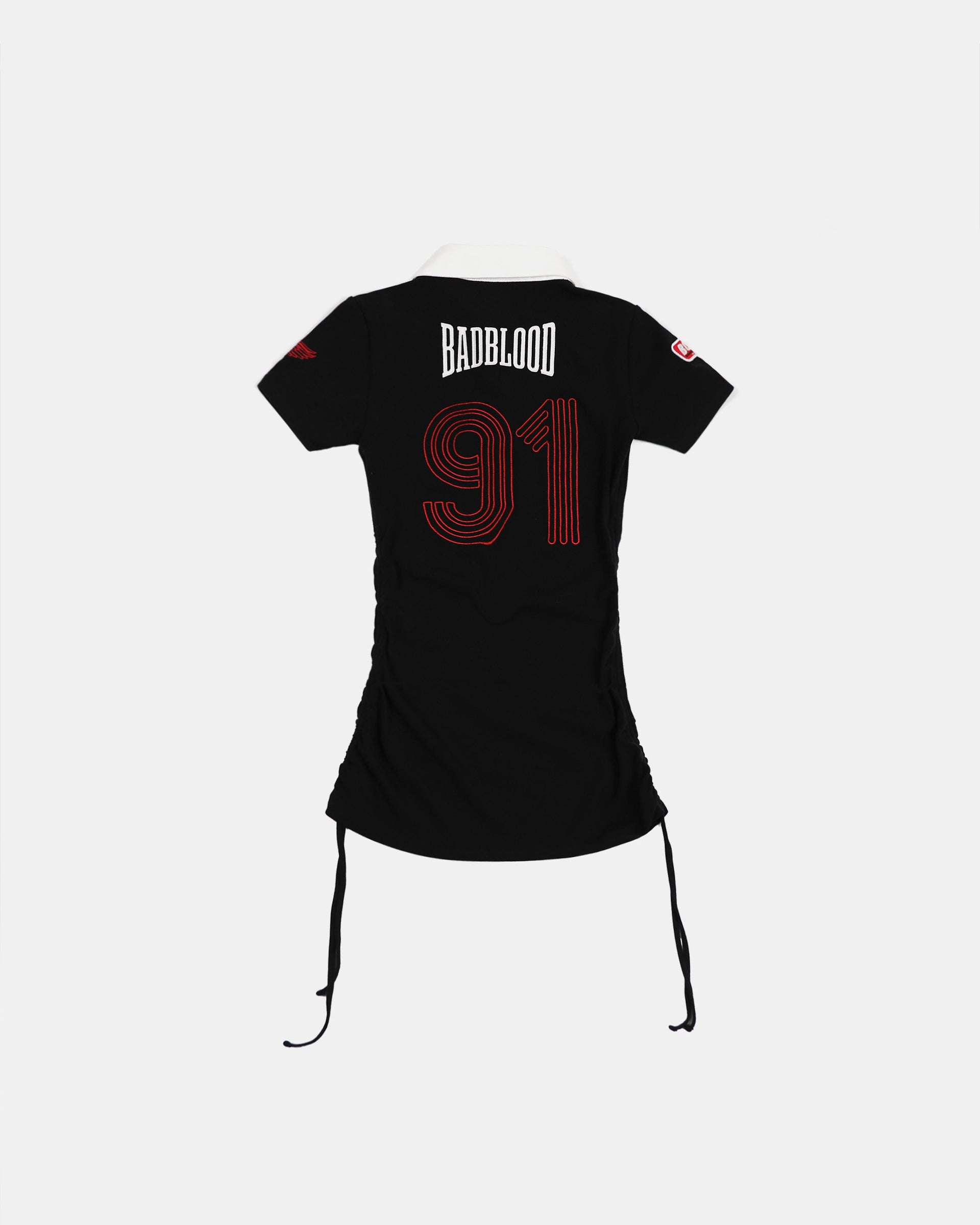 Badblood Mystic Capsule Polo Mini Dress Black