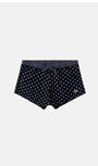 Badblood Splash Dot Boy Shorts - Navy