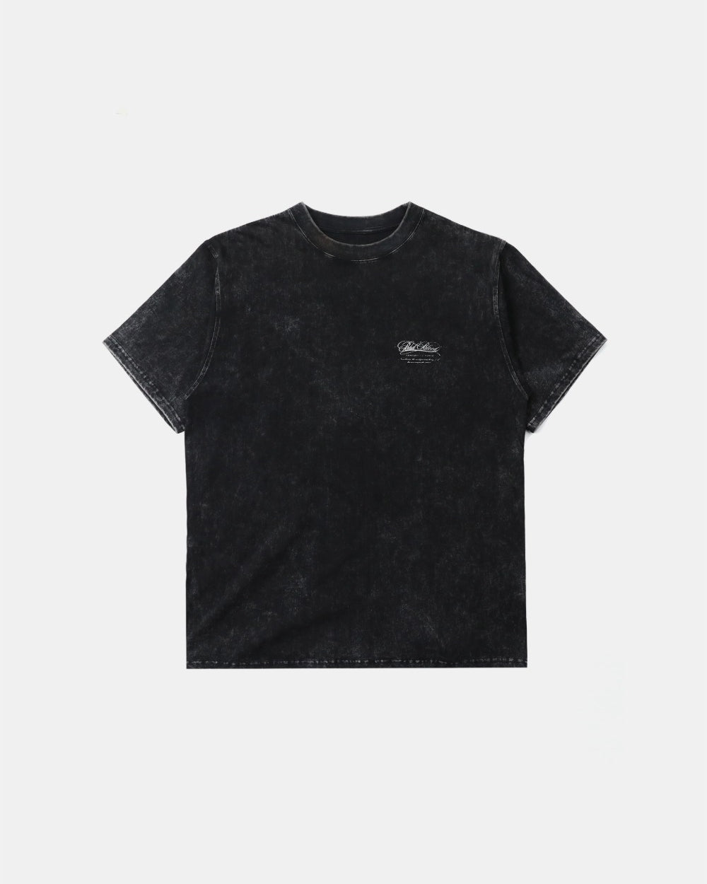 Badblood Premium Classic Washed T-Shirt Black