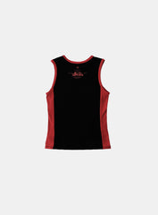 Badblood Workshop Shield Print Tank - Black/Red
