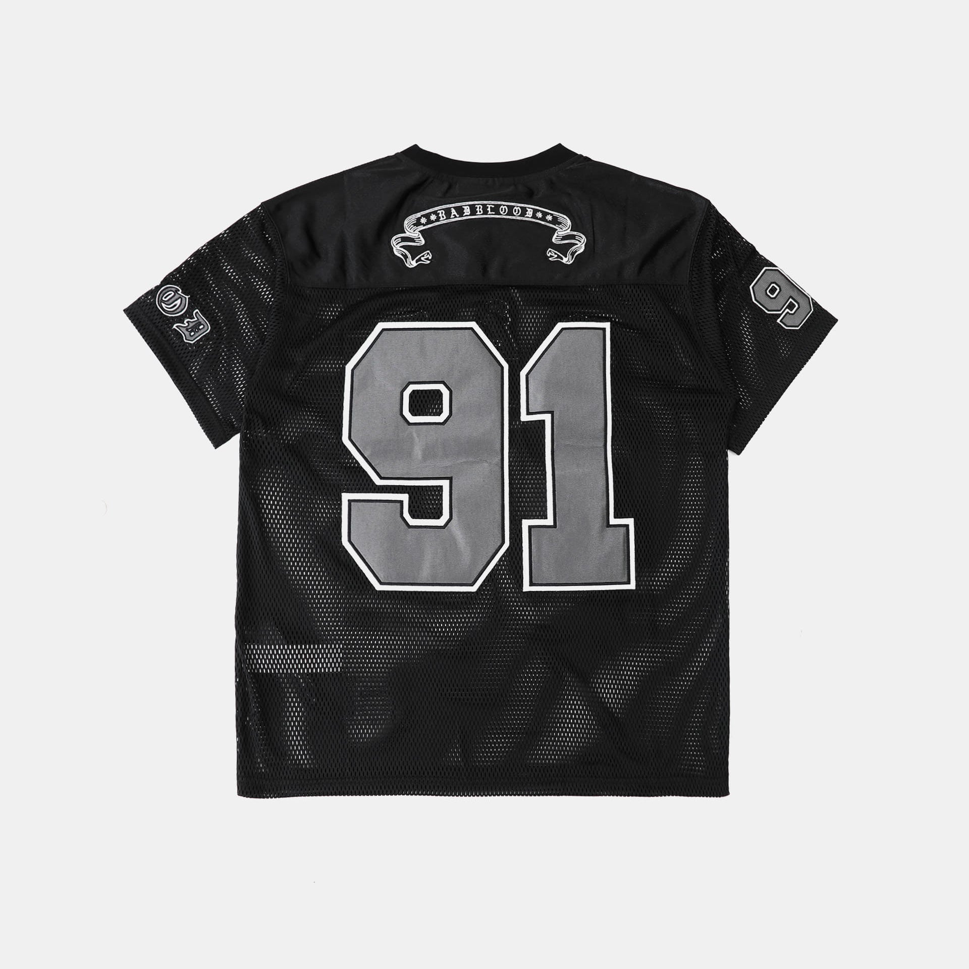 Badblood Workshop Net Rugby Jersey - Black