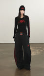 Badblood Mystic Capsule V-Neck Long Sleeve Black