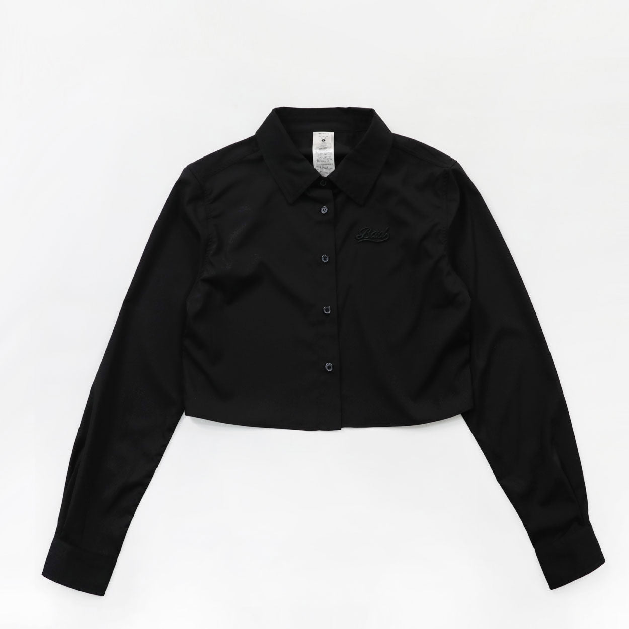 Badblood Cropped Shirt Black