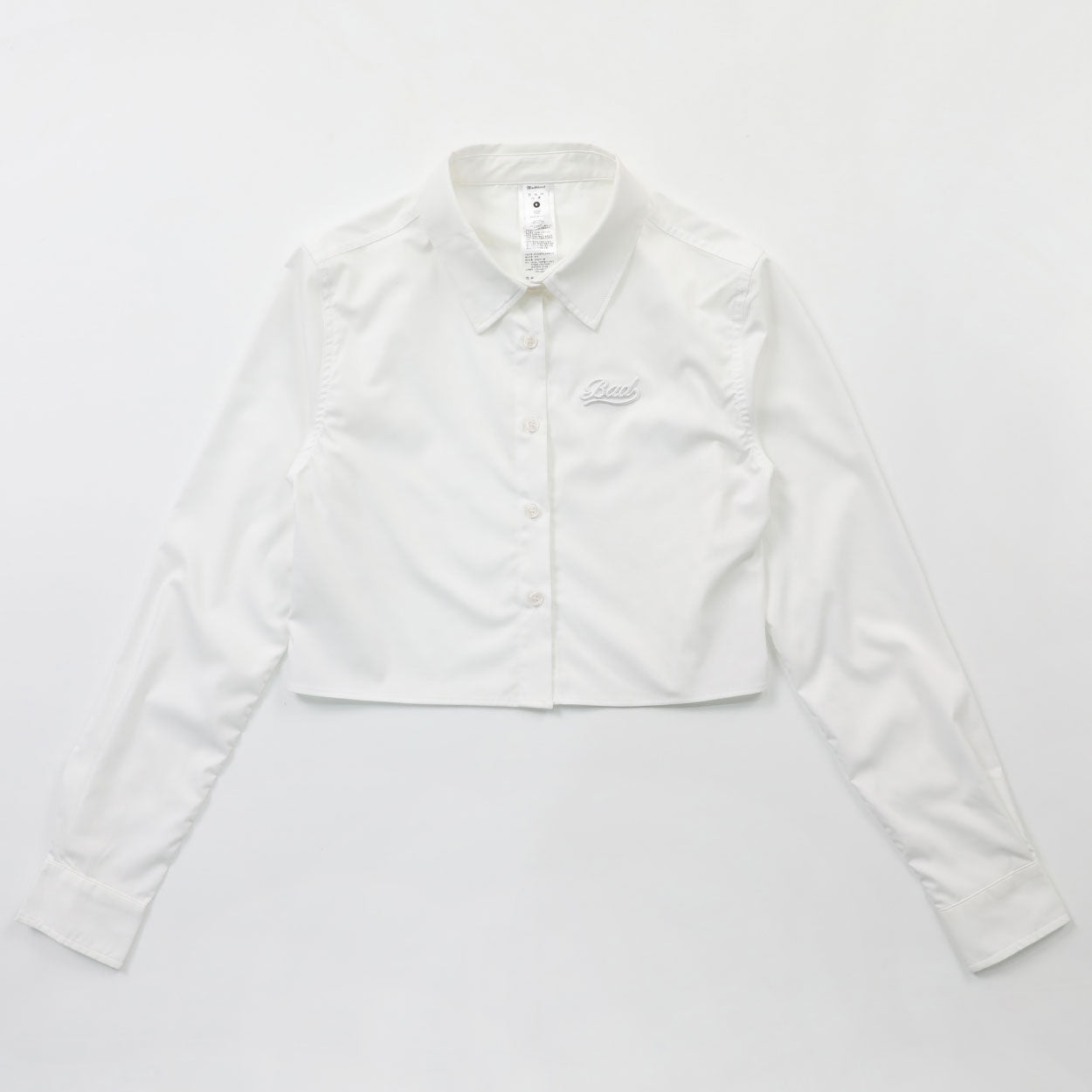 Badblood Cropped Shirt White