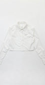 Badblood Cropped Shirt White
