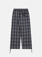 Badblood Classic Check 2 Way Jogger Trousers - Black