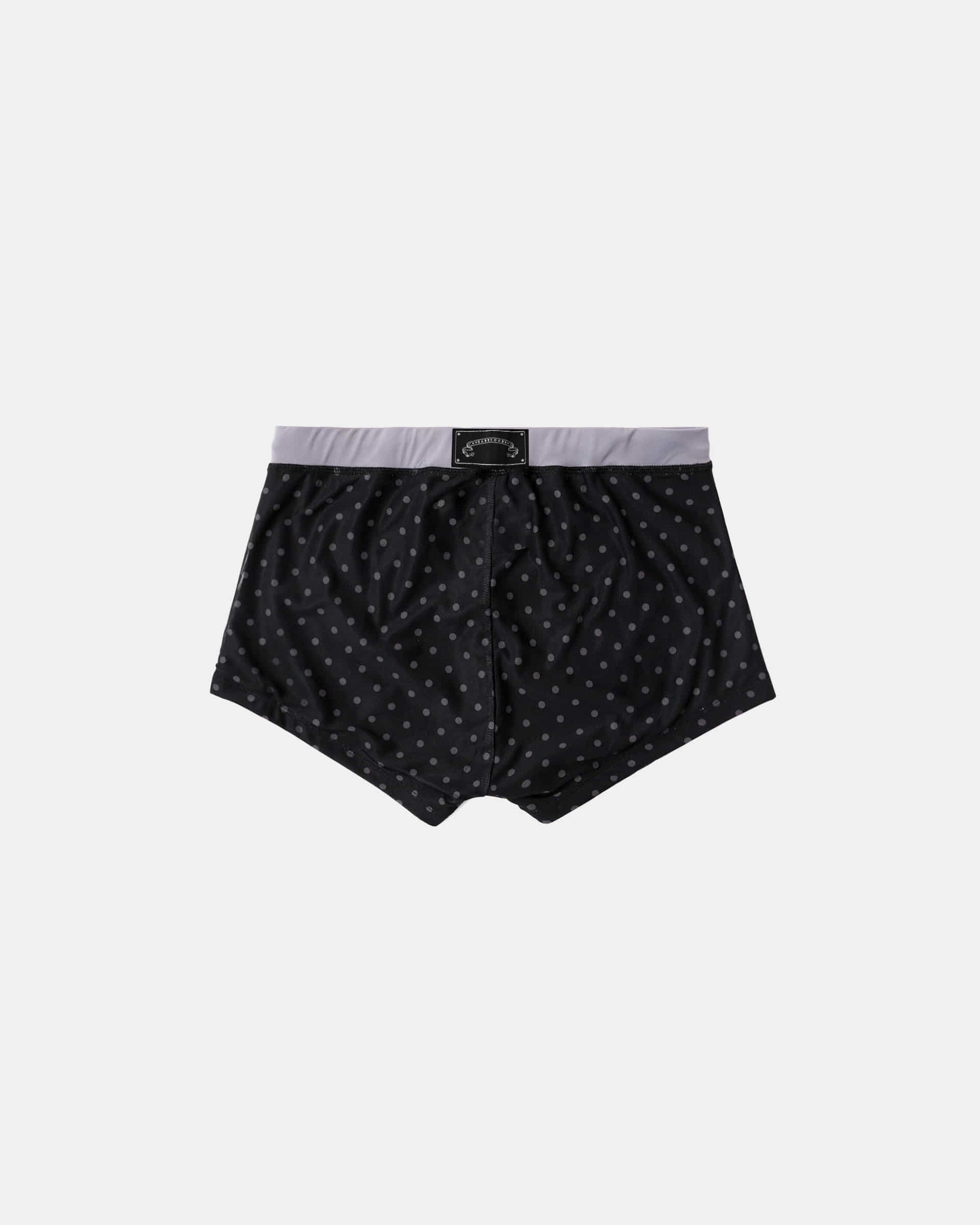 Badblood  Splash Dot Boy Shorts - Black