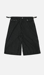 Badblood Cosmo Graphic Bermuda Pants Black/Striped