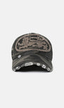 Badblood Mystic Big Patch Ball Cap - Dusty Green Camo