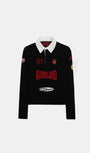 Badblood Mystic Capsule Rugby Shirt Slim Fit Black