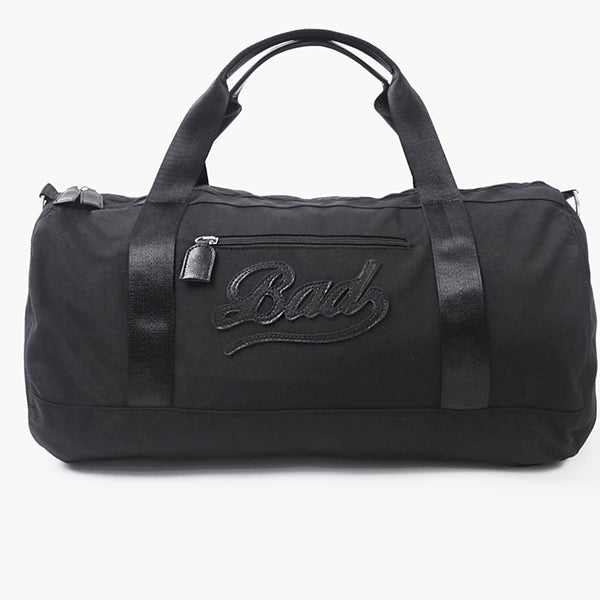 Badblood Bad Logo Nylon Duffel Bag - Black