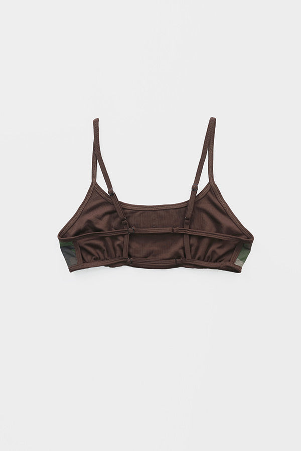 Badblood Camo Bikini Top Military