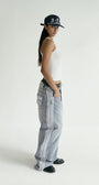 Badblood Billy Track Jeans Baggy Fit - Blue