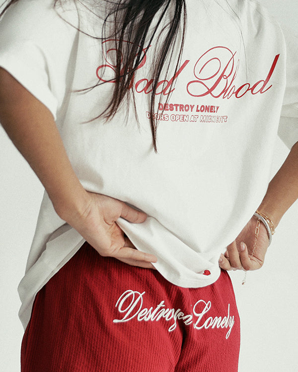 Badblood Destroyed Lonely Boxer Shorts - Red