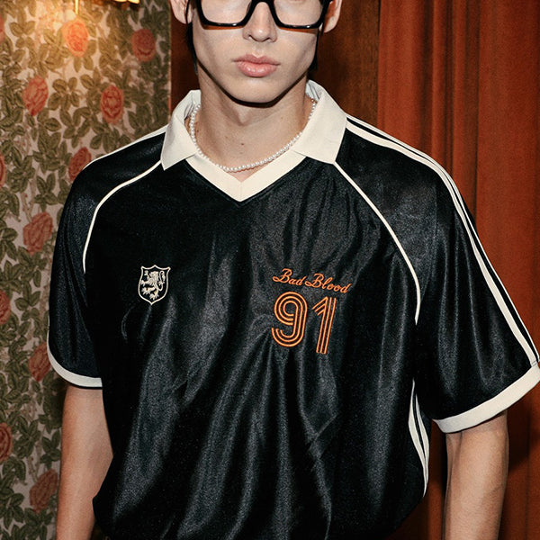 Badblood 91 Soccer Shirt Black