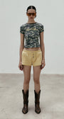 Badblood Camo short sleeve slim fit - military