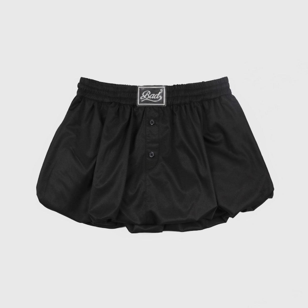 Badblood Balloon Mini Skirt Black