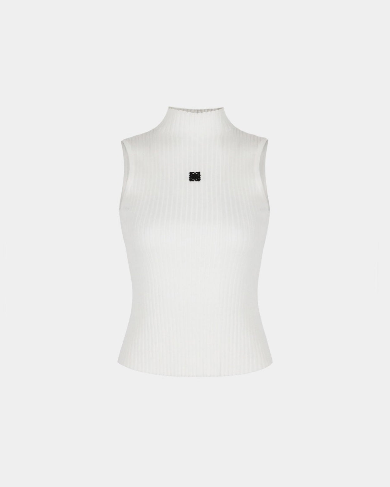 Badblood Fleur Mockneck Tank Cream