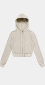 Badblood Beyond Soft Zip-Up Hoodie Cream
