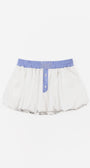 Badblood Balloon Mini Skirt Blue/Stripes