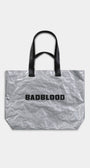 Badblood Shopper Large Bag Silver