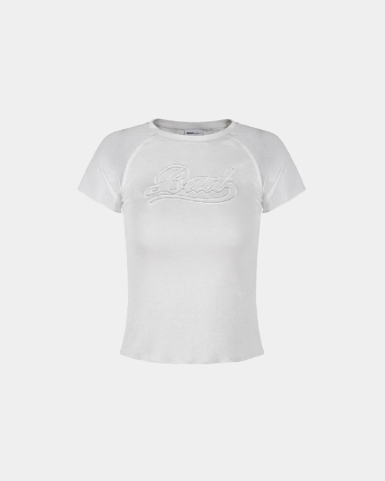 Badblood Second Skin Contrast T-Shirt Cream