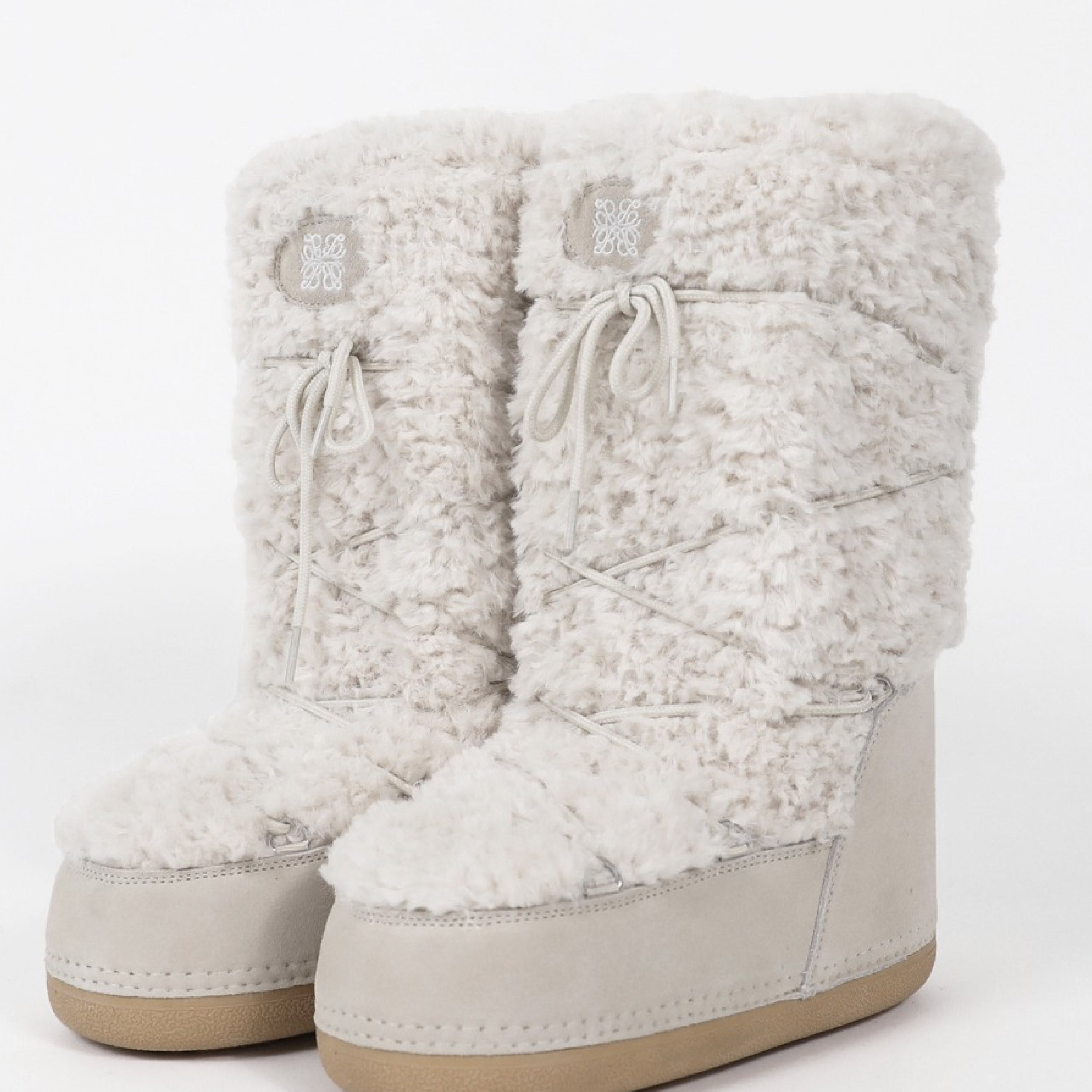 Badblood Shepherd Boots Tall Cream