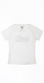 Badblood Selena Lace Contrast T-Shirt White